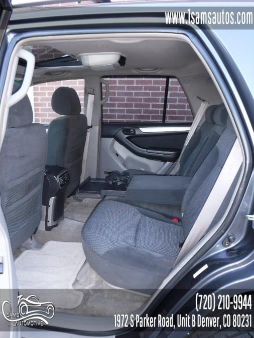 2003 Toyota 4Runner 4dr SR5 Sport V6 Auto 4WD, available for sale in Denver, Colorado | Sam's Automotive. Denver, Colorado 2003 Toyota 4Runner 4dr SR5 Sport V6 Auto 4WD, available for sale in Denver, Colorado | Sam's Automotive. Denver, Colorado