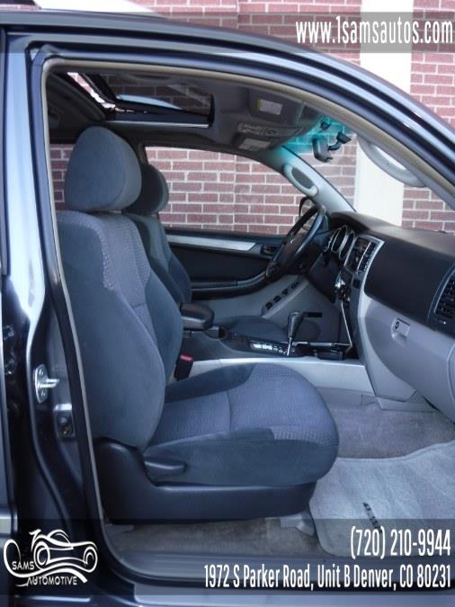 2003 Toyota 4Runner 4dr SR5 Sport V6 Auto 4WD, available for sale in Denver, Colorado | Sam's Automotive. Denver, Colorado 2003 Toyota 4Runner 4dr SR5 Sport V6 Auto 4WD, available for sale in Denver, Colorado | Sam's Automotive. Denver, Colorado