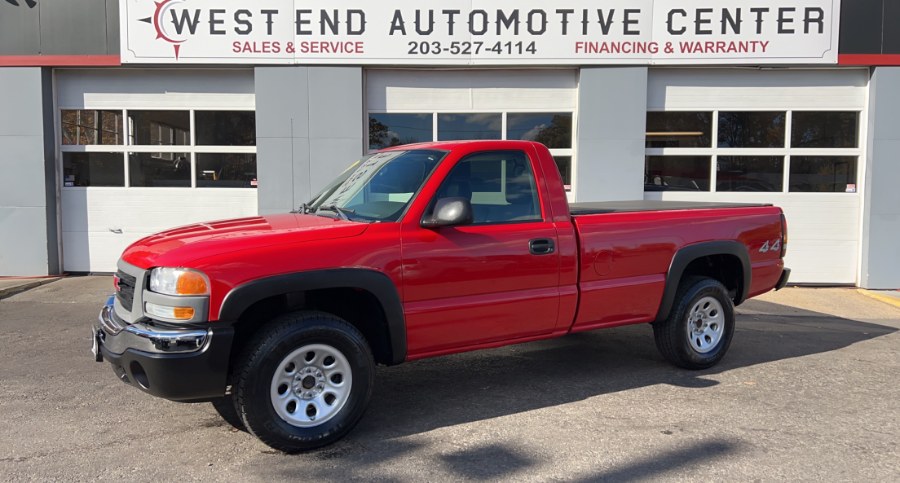 2006 GMC Sierra 1500 Reg Cab 133.0" WB 4WD Work Truck, available for sale in Waterbury, Connecticut | West End Automotive Center. Waterbury, Connecticut 2006 GMC Sierra 1500 Reg Cab 133.0" WB 4WD Work Truck, available for sale in Waterbury, Connecticut | West End Automotive Center. Waterbury, Connecticut