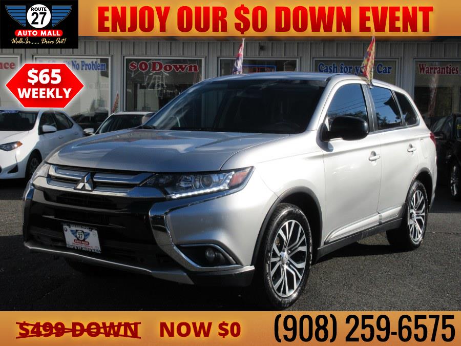 Used Mitsubishi Outlander ES FWD 2018 | Route 27 Auto Mall. Linden, New Jersey