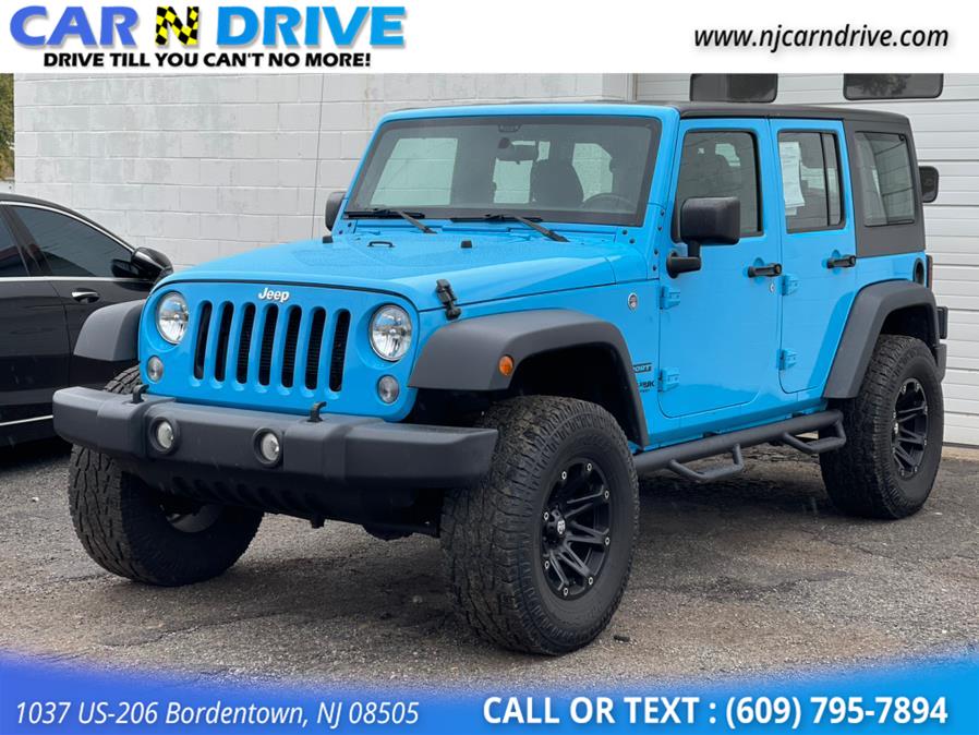 Used Jeep Wrangler Jk Unlimited Sport 4WD 2018 | Car N Drive. Burlington, New Jersey