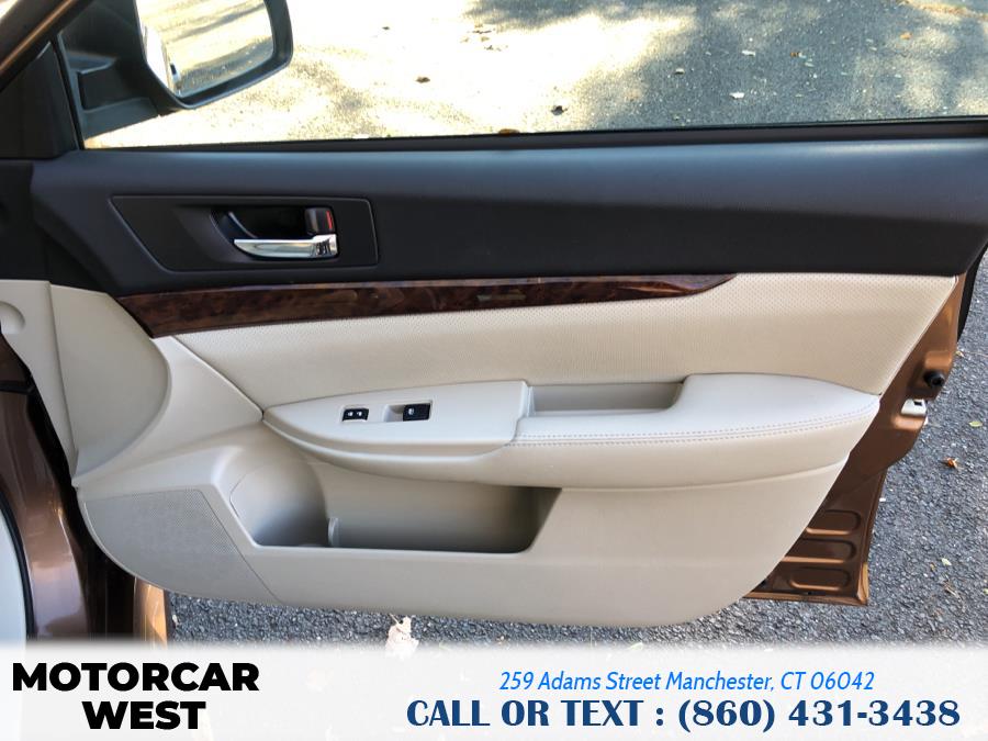 Used Subaru Legacy 4dr Sdn H4 Auto 2.5i Limited 2013 | Motorcar West. Manchester, Connecticut Used Subaru Legacy 4dr Sdn H4 Auto 2.5i Limited 2013 | Motorcar West. Manchester, Connecticut