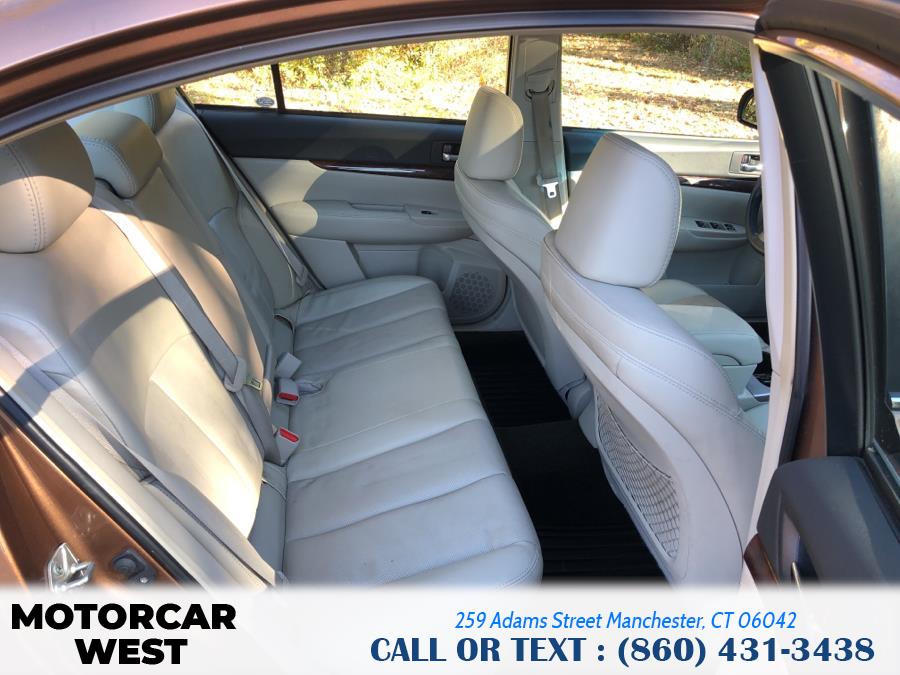 Used Subaru Legacy 4dr Sdn H4 Auto 2.5i Limited 2013 | Motorcar West. Manchester, Connecticut Used Subaru Legacy 4dr Sdn H4 Auto 2.5i Limited 2013 | Motorcar West. Manchester, Connecticut