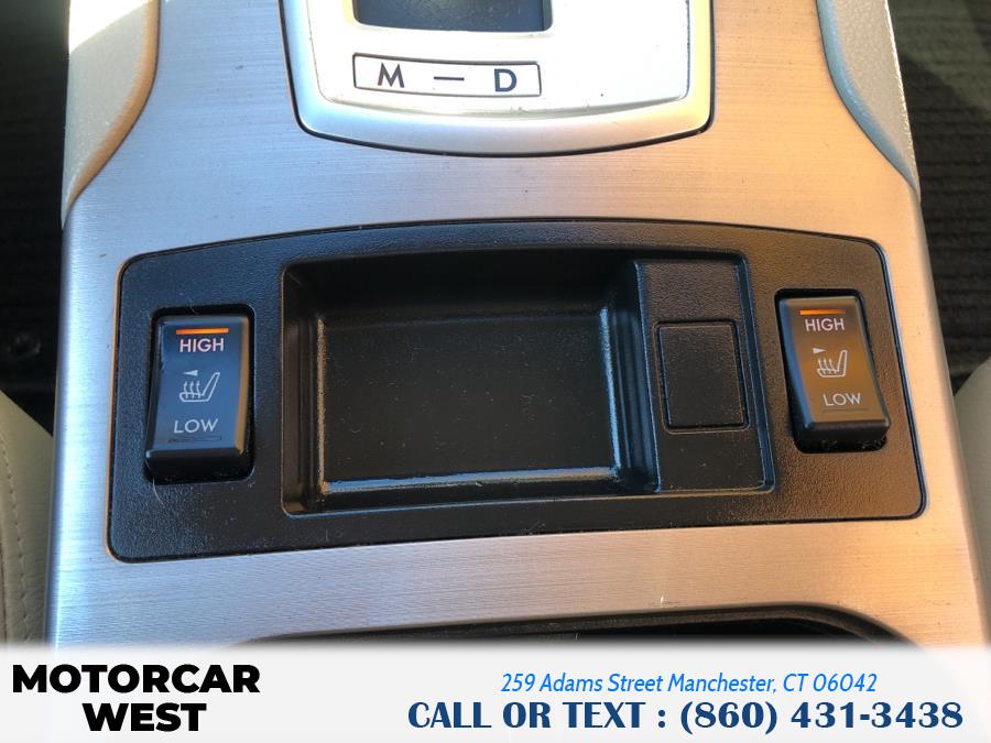 Used Subaru Legacy 4dr Sdn H4 Auto 2.5i Limited 2013 | Motorcar West. Manchester, Connecticut Used Subaru Legacy 4dr Sdn H4 Auto 2.5i Limited 2013 | Motorcar West. Manchester, Connecticut