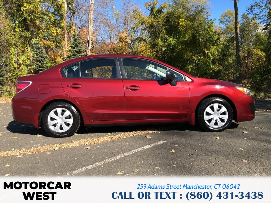 2012 Subaru Impreza Sedan 4dr Auto 2.0i, available for sale in Manchester, Connecticut | Motorcar West. Manchester, Connecticut 2012 Subaru Impreza Sedan 4dr Auto 2.0i, available for sale in Manchester, Connecticut | Motorcar West. Manchester, Connecticut