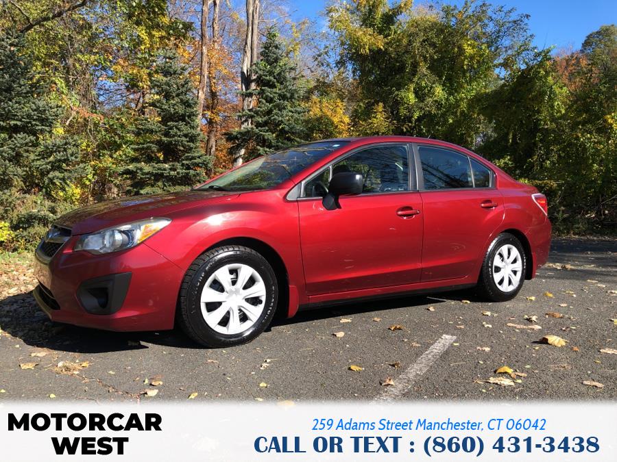 2012 Subaru Impreza Sedan 4dr Auto 2.0i, available for sale in Manchester, Connecticut | Motorcar West. Manchester, Connecticut 2012 Subaru Impreza Sedan 4dr Auto 2.0i, available for sale in Manchester, Connecticut | Motorcar West. Manchester, Connecticut