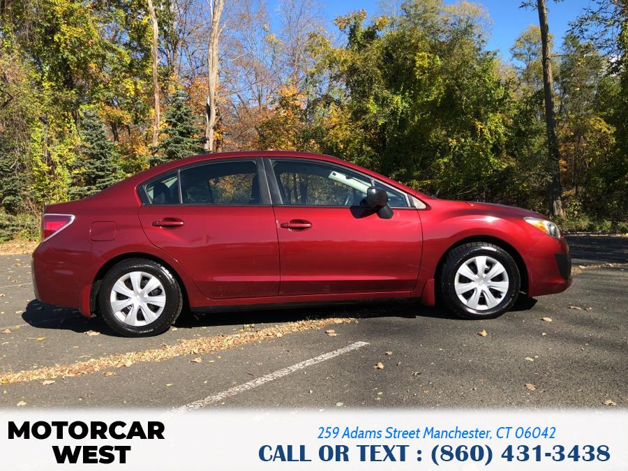 2012 Subaru Impreza Sedan 4dr Auto 2.0i, available for sale in Manchester, Connecticut | Motorcar West. Manchester, Connecticut 2012 Subaru Impreza Sedan 4dr Auto 2.0i, available for sale in Manchester, Connecticut | Motorcar West. Manchester, Connecticut
