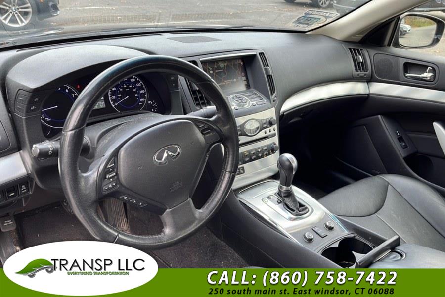 Used Infiniti G37 Coupe 2dr x AWD 2013 | Trans P LLC. East Windsor, Connecticut Used Infiniti G37 Coupe 2dr x AWD 2013 | Trans P LLC. East Windsor, Connecticut