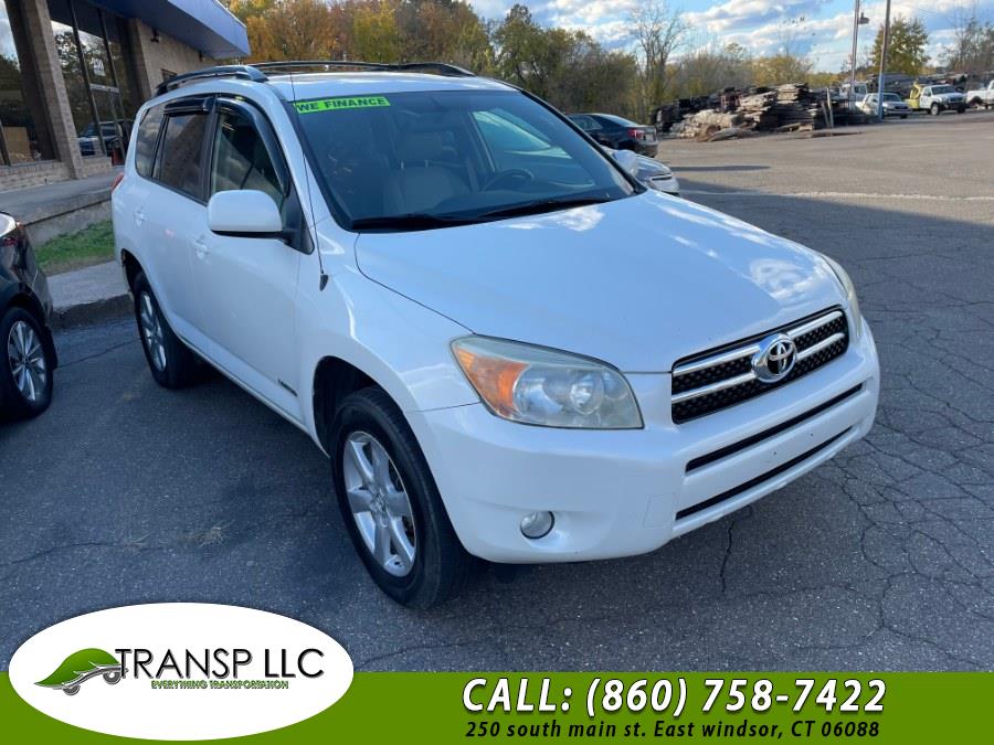 Used Toyota RAV4 4WD 4dr 4-cyl 4-Spd AT Ltd (Natl) 2008 | Trans P LLC. East Windsor, Connecticut Used Toyota RAV4 4WD 4dr 4-cyl 4-Spd AT Ltd (Natl) 2008 | Trans P LLC. East Windsor, Connecticut