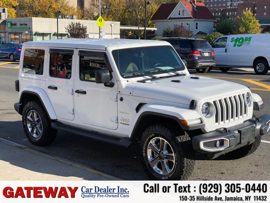 Used Jeep Wrangler Unlimited Sahara 4x4 2020 | Gateway Car Dealer Inc. Jamaica, New York Used Jeep Wrangler Unlimited Sahara 4x4 2020 | Gateway Car Dealer Inc. Jamaica, New York