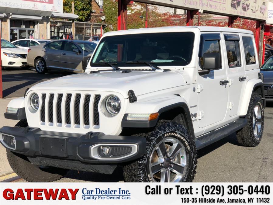Used Jeep Wrangler Unlimited Sahara 4x4 2020 | Gateway Car Dealer Inc. Jamaica, New York Used Jeep Wrangler Unlimited Sahara 4x4 2020 | Gateway Car Dealer Inc. Jamaica, New York