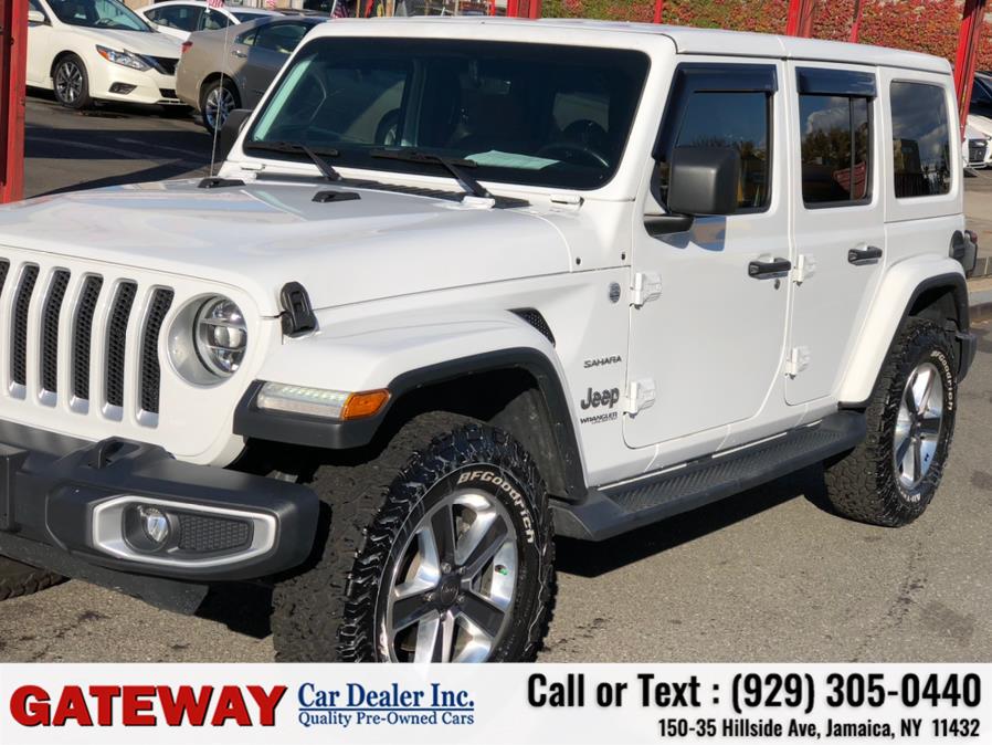 Used Jeep Wrangler Unlimited Sahara 4x4 2020 | Gateway Car Dealer Inc. Jamaica, New York Used Jeep Wrangler Unlimited Sahara 4x4 2020 | Gateway Car Dealer Inc. Jamaica, New York