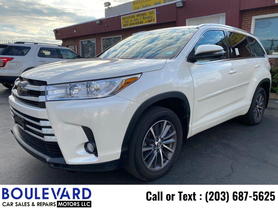 2018 Toyota Highlander XLE Sport Utility 4D, available for sale in New Haven, Connecticut | Boulevard Motors LLC. New Haven, Connecticut 2018 Toyota Highlander XLE Sport Utility 4D, available for sale in New Haven, Connecticut | Boulevard Motors LLC. New Haven, Connecticut