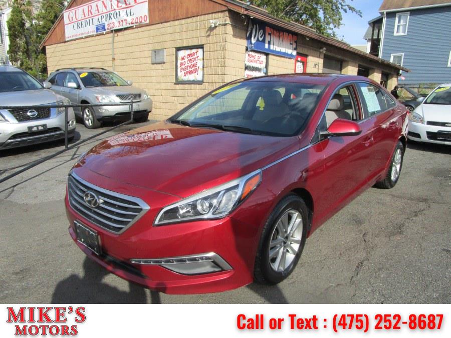 2015 Hyundai Sonata 4dr Sdn 2.4L SE, available for sale in Stratford, Connecticut | Mike's Motors LLC. Stratford, Connecticut