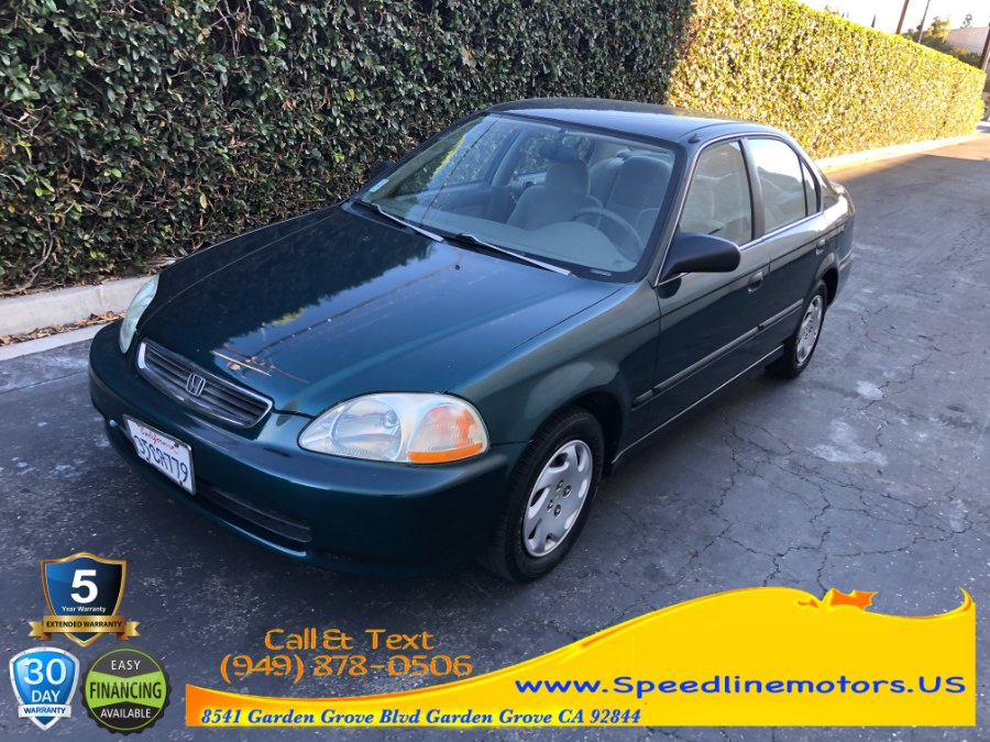Used Honda Civic 4dr Sdn LX Auto 1996 | Speedline Motors. Garden Grove, California Used Honda Civic 4dr Sdn LX Auto 1996 | Speedline Motors. Garden Grove, California