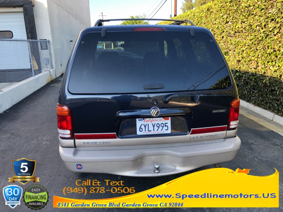 Used Mercury Mountaineer 4dr 112" WB 2000 | Speedline Motors. Garden Grove, California Used Mercury Mountaineer 4dr 112" WB 2000 | Speedline Motors. Garden Grove, California