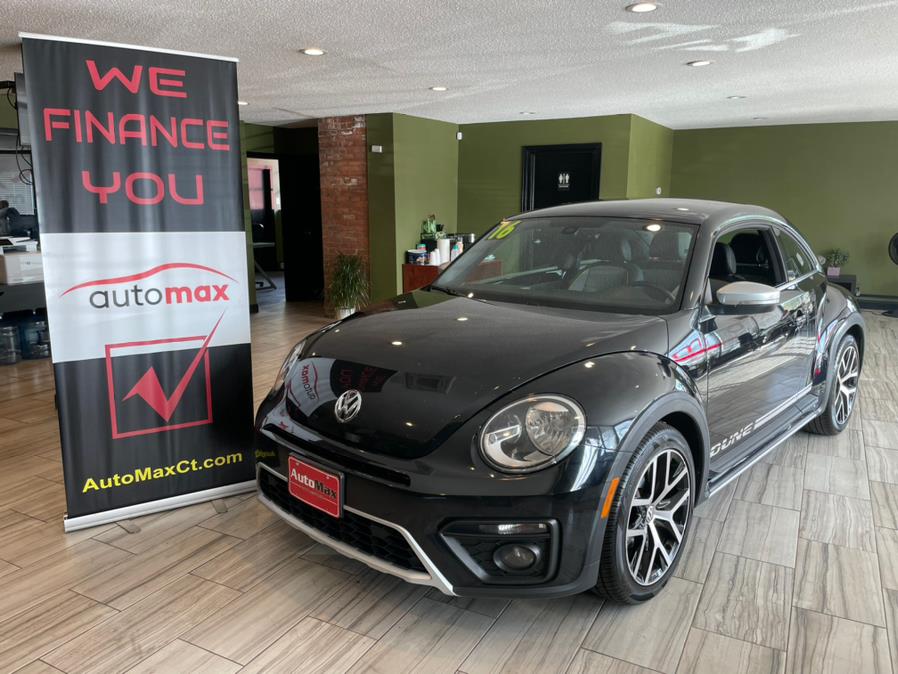 2016 Volkswagen Beetle Coupe 2dr Auto 1.8T Dune PZEV, available for sale in West Hartford, Connecticut | AutoMax. West Hartford, Connecticut