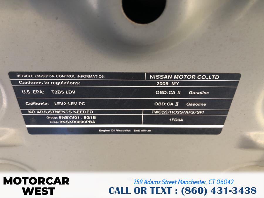 2009 Nissan CUBE 5dr Wgn I4 CVT 1.8 SL, available for sale in Manchester, Connecticut | Motorcar West. Manchester, Connecticut 2009 Nissan CUBE 5dr Wgn I4 CVT 1.8 SL, available for sale in Manchester, Connecticut | Motorcar West. Manchester, Connecticut