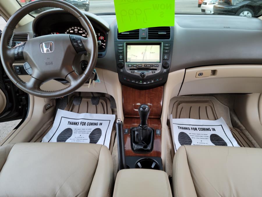 Used Honda Accord Sdn EX-L MT with NAVI 2006 | Cos Central Auto. Meriden, Connecticut Used Honda Accord Sdn EX-L MT with NAVI 2006 | Cos Central Auto. Meriden, Connecticut