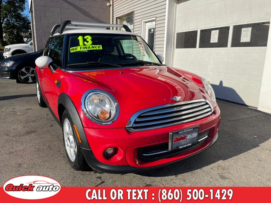 2013 MINI Cooper Hardtop 2dr Cpe, available for sale in Bristol, Connecticut | Quick Auto LLC. Bristol, Connecticut