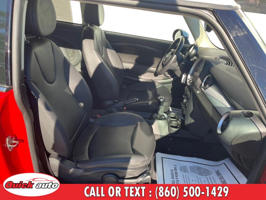 Used MINI Cooper Hardtop 2dr Cpe 2013 | Quick Auto LLC. Bristol, Connecticut Used MINI Cooper Hardtop 2dr Cpe 2013 | Quick Auto LLC. Bristol, Connecticut