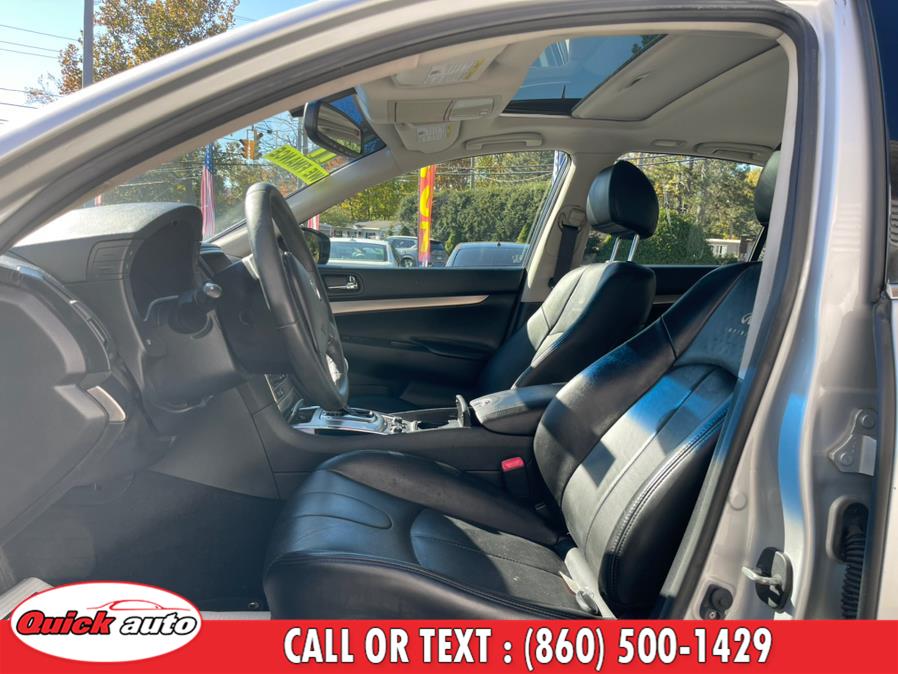 Used Infiniti G25 Sedan 4dr x AWD 2011 | Quick Auto LLC. Bristol, Connecticut Used Infiniti G25 Sedan 4dr x AWD 2011 | Quick Auto LLC. Bristol, Connecticut