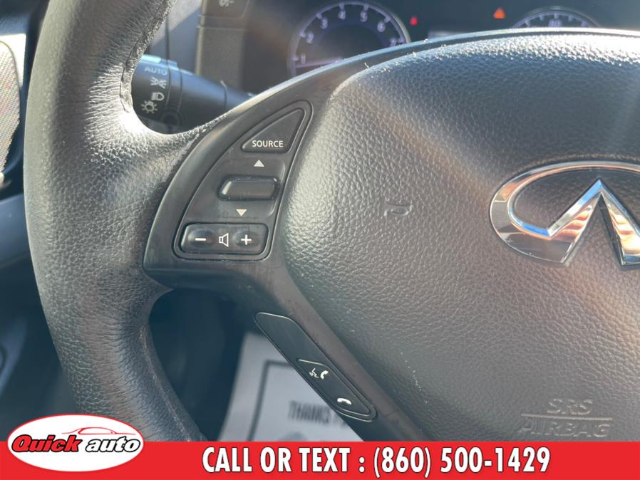 Used Infiniti G25 Sedan 4dr x AWD 2011 | Quick Auto LLC. Bristol, Connecticut Used Infiniti G25 Sedan 4dr x AWD 2011 | Quick Auto LLC. Bristol, Connecticut