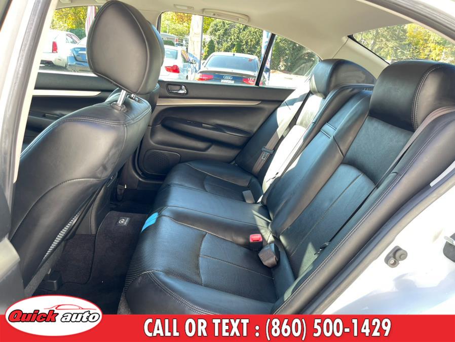 Used Infiniti G25 Sedan 4dr x AWD 2011 | Quick Auto LLC. Bristol, Connecticut Used Infiniti G25 Sedan 4dr x AWD 2011 | Quick Auto LLC. Bristol, Connecticut