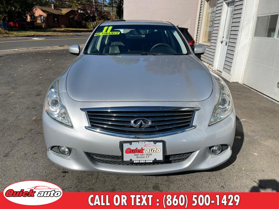 Used Infiniti G25 Sedan 4dr x AWD 2011 | Quick Auto LLC. Bristol, Connecticut Used Infiniti G25 Sedan 4dr x AWD 2011 | Quick Auto LLC. Bristol, Connecticut