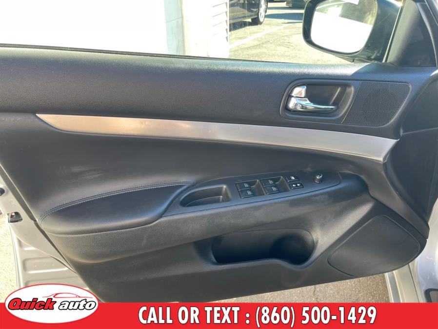 Used Infiniti G25 Sedan 4dr x AWD 2011 | Quick Auto LLC. Bristol, Connecticut Used Infiniti G25 Sedan 4dr x AWD 2011 | Quick Auto LLC. Bristol, Connecticut