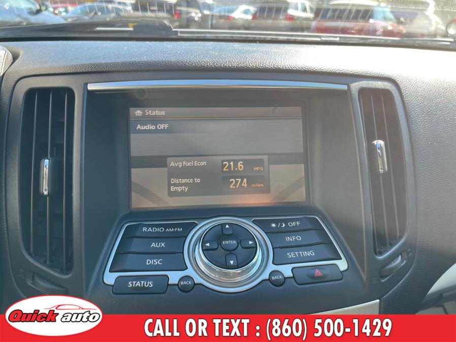 Used Infiniti G25 Sedan 4dr x AWD 2011 | Quick Auto LLC. Bristol, Connecticut Used Infiniti G25 Sedan 4dr x AWD 2011 | Quick Auto LLC. Bristol, Connecticut