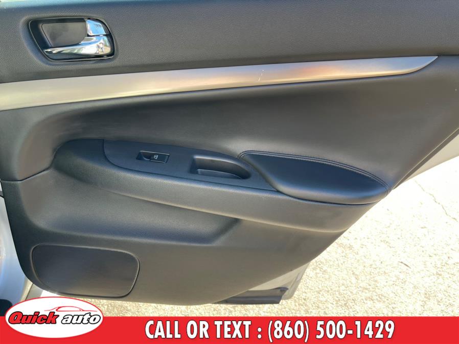 Used Infiniti G25 Sedan 4dr x AWD 2011 | Quick Auto LLC. Bristol, Connecticut Used Infiniti G25 Sedan 4dr x AWD 2011 | Quick Auto LLC. Bristol, Connecticut