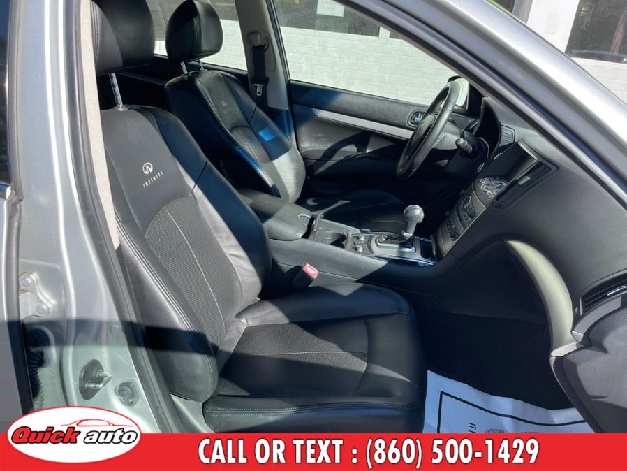 Used Infiniti G25 Sedan 4dr x AWD 2011 | Quick Auto LLC. Bristol, Connecticut Used Infiniti G25 Sedan 4dr x AWD 2011 | Quick Auto LLC. Bristol, Connecticut