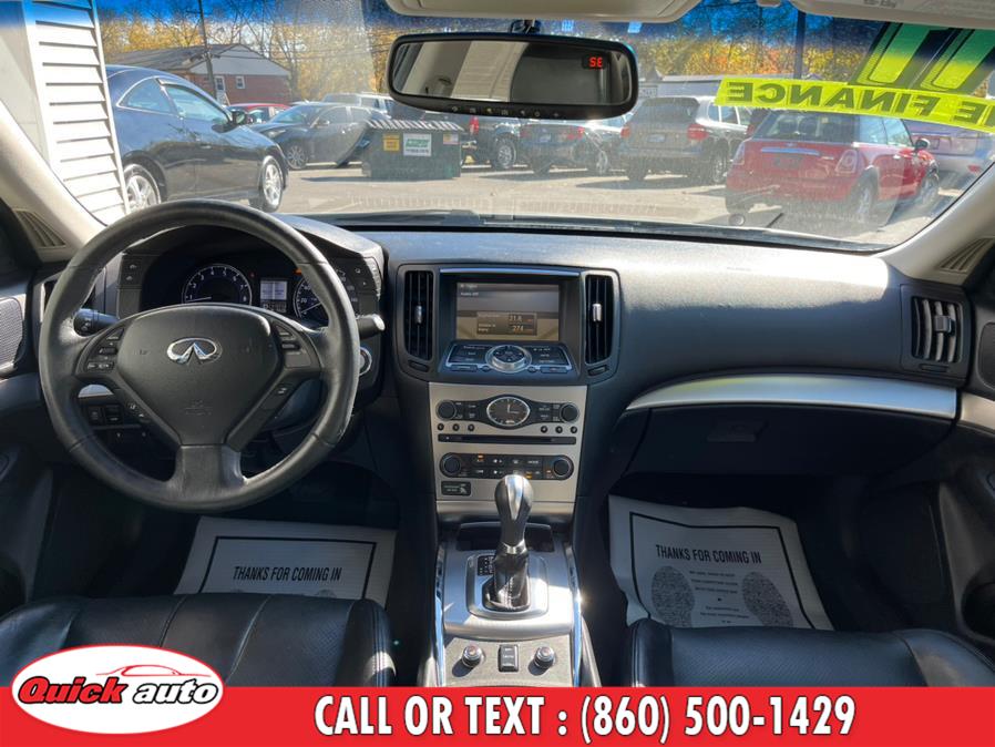 Used Infiniti G25 Sedan 4dr x AWD 2011 | Quick Auto LLC. Bristol, Connecticut Used Infiniti G25 Sedan 4dr x AWD 2011 | Quick Auto LLC. Bristol, Connecticut