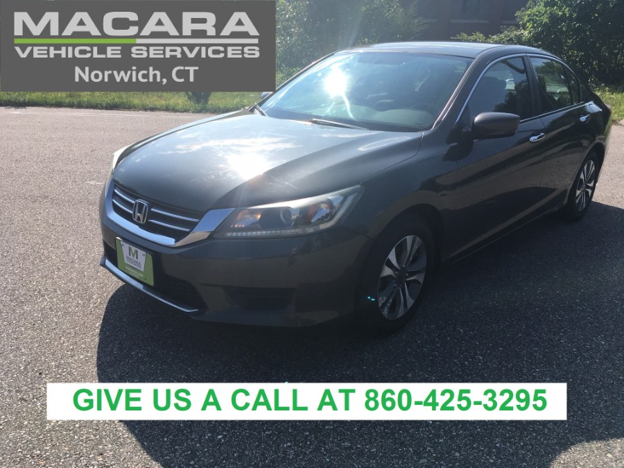 2013 Honda Accord Sdn 4dr I4 CVT LX, available for sale in Norwich, Connecticut | MACARA Vehicle Services, Inc. Norwich, Connecticut