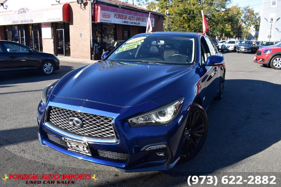 2018 INFINITI Q50 3.0t Sport AWD, available for sale in Irvington, New Jersey | Foreign Auto Imports. Irvington, New Jersey