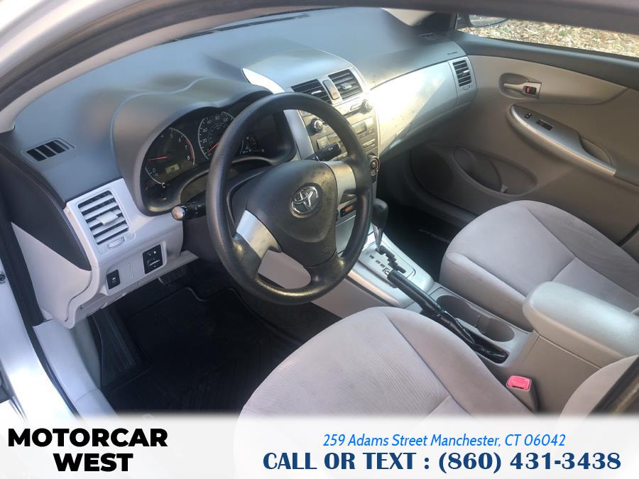Used Toyota Corolla 4dr Sdn Auto LE (Natl) 2011 | Motorcar West. Manchester, Connecticut Used Toyota Corolla 4dr Sdn Auto LE (Natl) 2011 | Motorcar West. Manchester, Connecticut