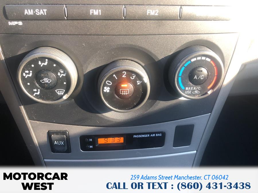 Used Toyota Corolla 4dr Sdn Auto LE (Natl) 2011 | Motorcar West. Manchester, Connecticut Used Toyota Corolla 4dr Sdn Auto LE (Natl) 2011 | Motorcar West. Manchester, Connecticut