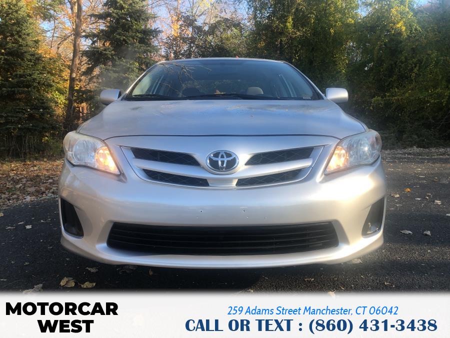 Used Toyota Corolla 4dr Sdn Auto LE (Natl) 2011 | Motorcar West. Manchester, Connecticut Used Toyota Corolla 4dr Sdn Auto LE (Natl) 2011 | Motorcar West. Manchester, Connecticut