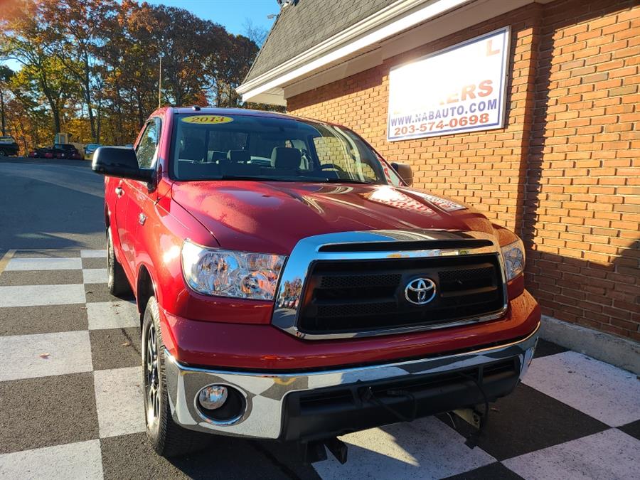 2013 Toyota Tundra 4WD Truck Reg Cab 5.7L w/PLOW, available for sale in Waterbury, Connecticut | National Auto Brokers, Inc.. Waterbury, Connecticut