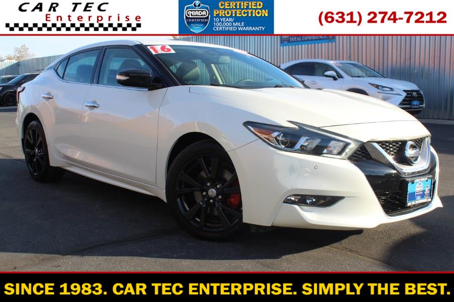 2016 Nissan Maxima 4dr Sdn 3.5 SL, available for sale in Deer Park, New York | Car Tec Enterprise Leasing & Sales LLC. Deer Park, New York