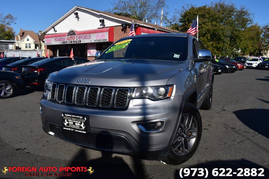 2018 Jeep Grand Cherokee Limited 4x4, available for sale in Irvington, NJ