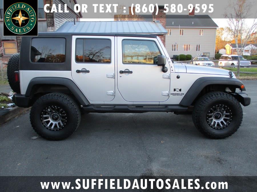 2008 Jeep Wrangler 4WD 4dr Unlimited X, available for sale in Suffield, CT