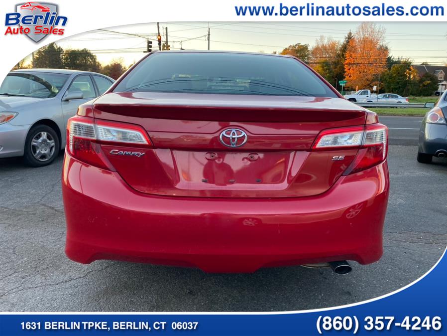 2014 Toyota Camry 4dr Sdn I4 Auto SE (Natl) *Ltd Avail*, available for sale in Berlin, Connecticut | Berlin Auto Sales LLC. Berlin, Connecticut 2014 Toyota Camry 4dr Sdn I4 Auto SE (Natl) *Ltd Avail*, available for sale in Berlin, Connecticut | Berlin Auto Sales LLC. Berlin, Connecticut