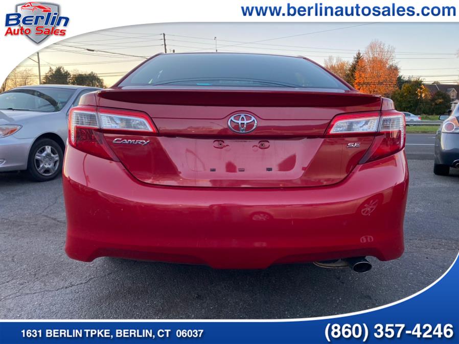 2014 Toyota Camry 4dr Sdn I4 Auto SE (Natl) *Ltd Avail*, available for sale in Berlin, Connecticut | Berlin Auto Sales LLC. Berlin, Connecticut 2014 Toyota Camry 4dr Sdn I4 Auto SE (Natl) *Ltd Avail*, available for sale in Berlin, Connecticut | Berlin Auto Sales LLC. Berlin, Connecticut