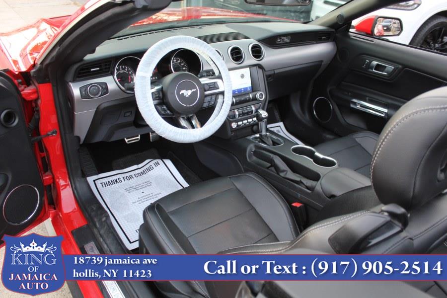 2020 Ford Mustang EcoBoost Premium Convertible, available for sale in Hollis, New York | King of Jamaica Auto Inc. Hollis, New York 2020 Ford Mustang EcoBoost Premium Convertible, available for sale in Hollis, New York | King of Jamaica Auto Inc. Hollis, New York
