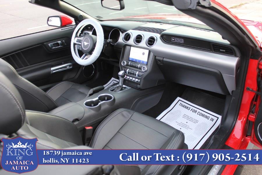 2020 Ford Mustang EcoBoost Premium Convertible, available for sale in Hollis, New York | King of Jamaica Auto Inc. Hollis, New York 2020 Ford Mustang EcoBoost Premium Convertible, available for sale in Hollis, New York | King of Jamaica Auto Inc. Hollis, New York