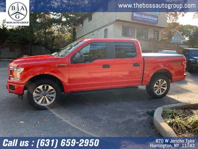 Used Ford F-150 XL 4WD SuperCrew 5.5'' Box 2018 | The Boss Auto Group . Huntington, New York Used Ford F-150 XL 4WD SuperCrew 5.5'' Box 2018 | The Boss Auto Group . Huntington, New York
