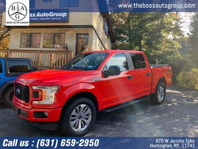 Used Ford F-150 XL 4WD SuperCrew 5.5'' Box 2018 | The Boss Auto Group . Huntington, New York Used Ford F-150 XL 4WD SuperCrew 5.5'' Box 2018 | The Boss Auto Group . Huntington, New York