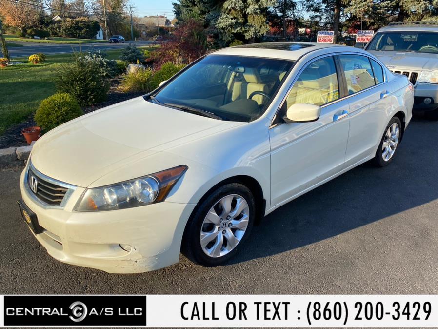 2010 Honda Accord Sdn 4dr V6 Auto EX-L, available for sale in East Windsor, Connecticut | Central A/S LLC. East Windsor, Connecticut